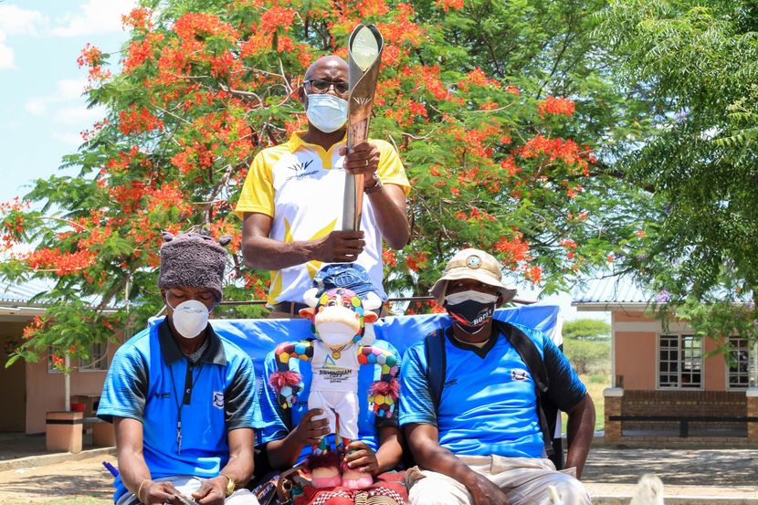 Queen's Baton Relay in Botswana