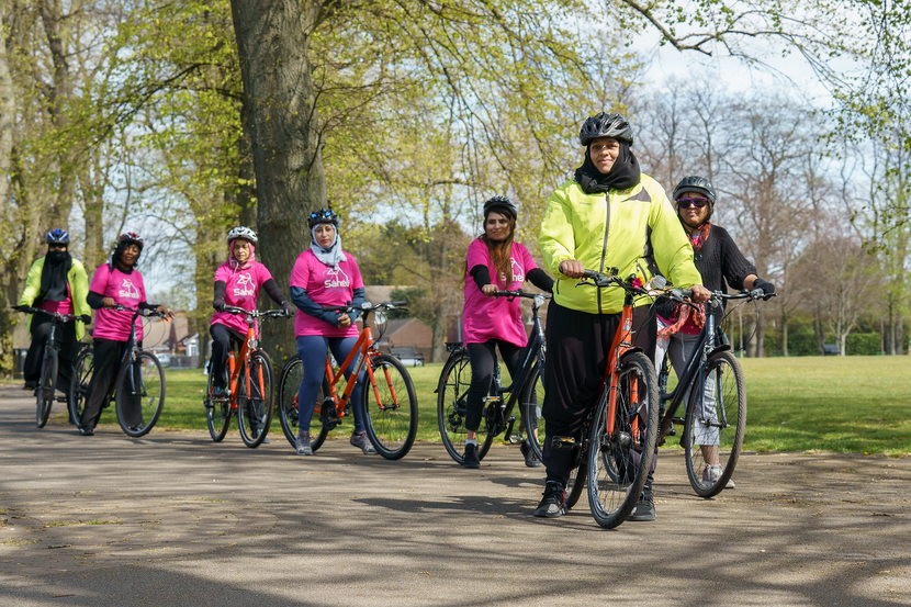 United by Birmingham 2022 Community Project - Saheli Cycling Hub