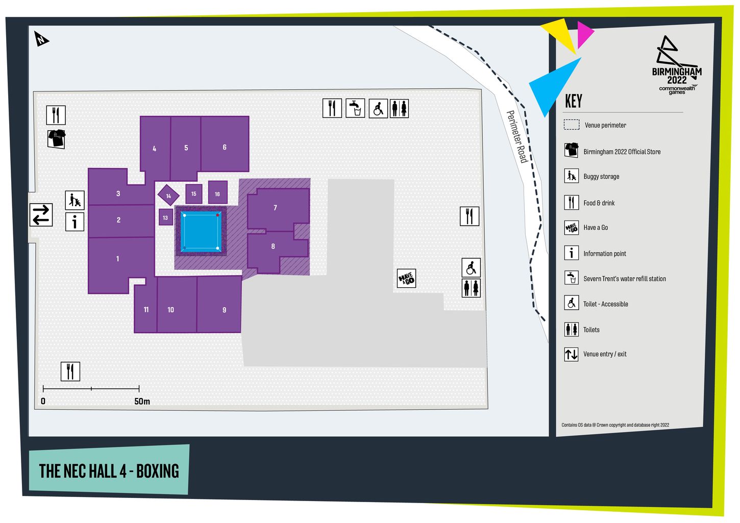 NEC Hall 4 Venue Map