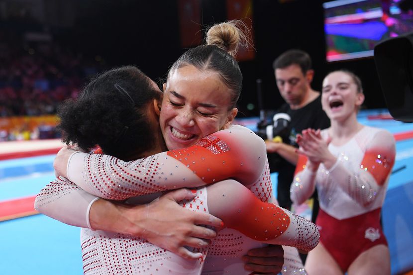 England win Artistic Gymnastics team gold