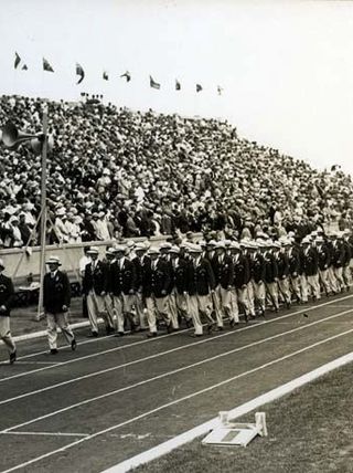 Athlete Parade Hamilton 1930