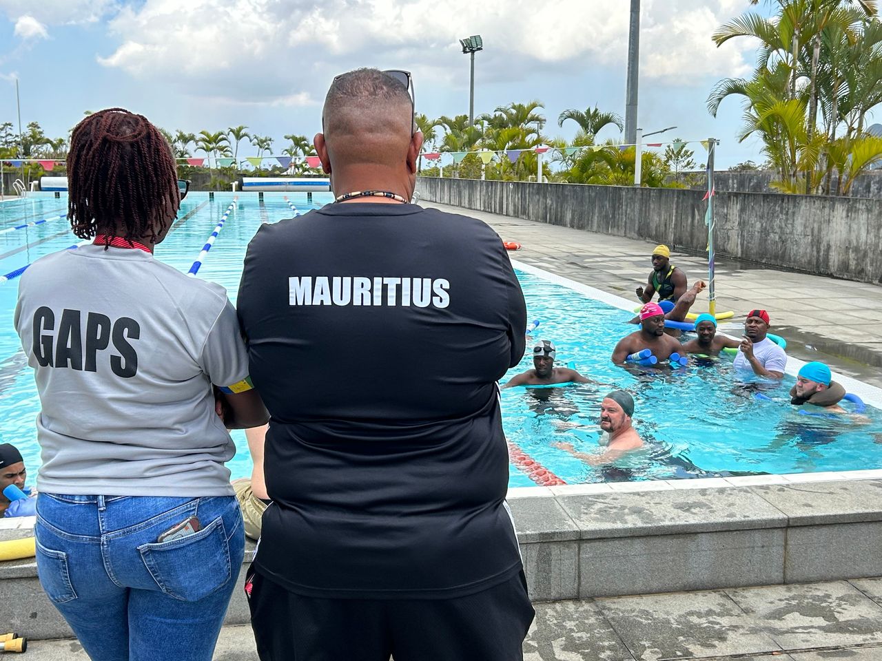Recovery time for athletes at the Mauritius GAPS Camp