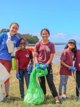 Commonwealth Sport King's Baton Relay in Trinidad and Tobago:  Plastic Clean Up