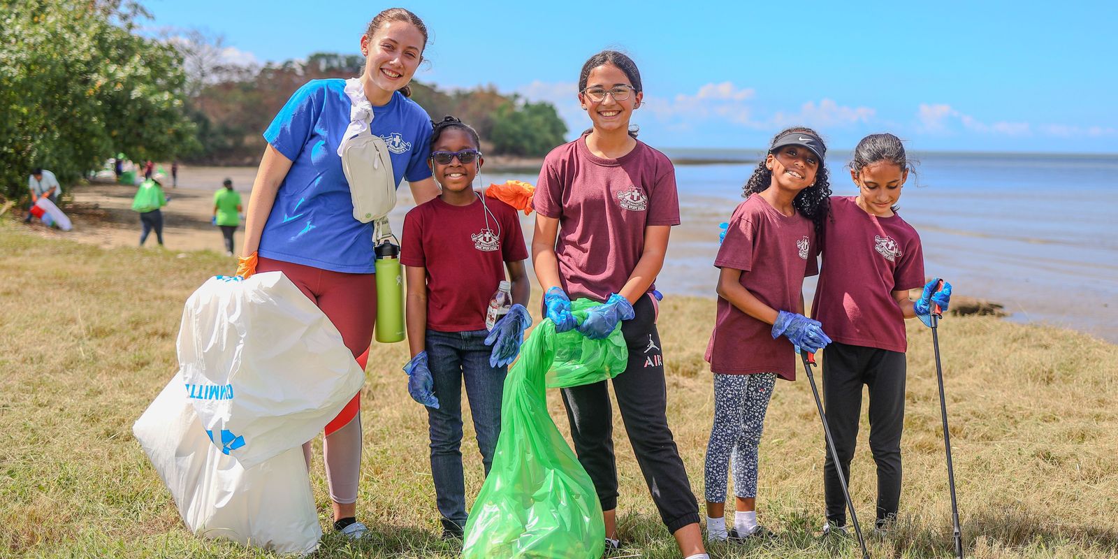 Commonwealth Sport King's Baton Relay in Trinidad and Tobago:  Plastic Clean Up