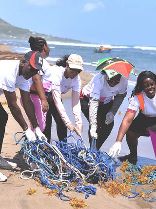 Commonwealth Sport King's Baton Relay in St Kitts and Nevis
