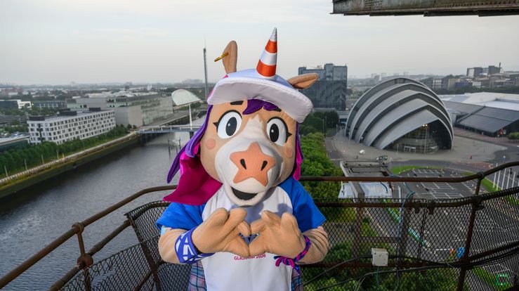 Glasgow 2026 Mascot Finnie