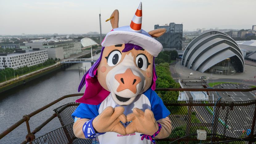 Finnie the Glasgow 2026 Mascot Finnie the Glasgow 2026 Mascot