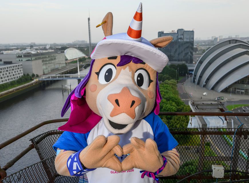 Finnie the Glasgow 2026 Mascot Finnie the Glasgow 2026 Mascot