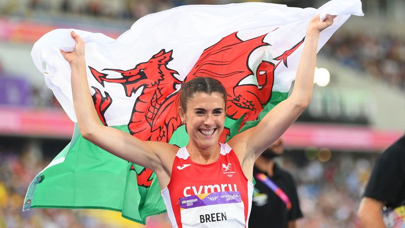 Olivia Breen competing for Wales - Commonwealth Sport