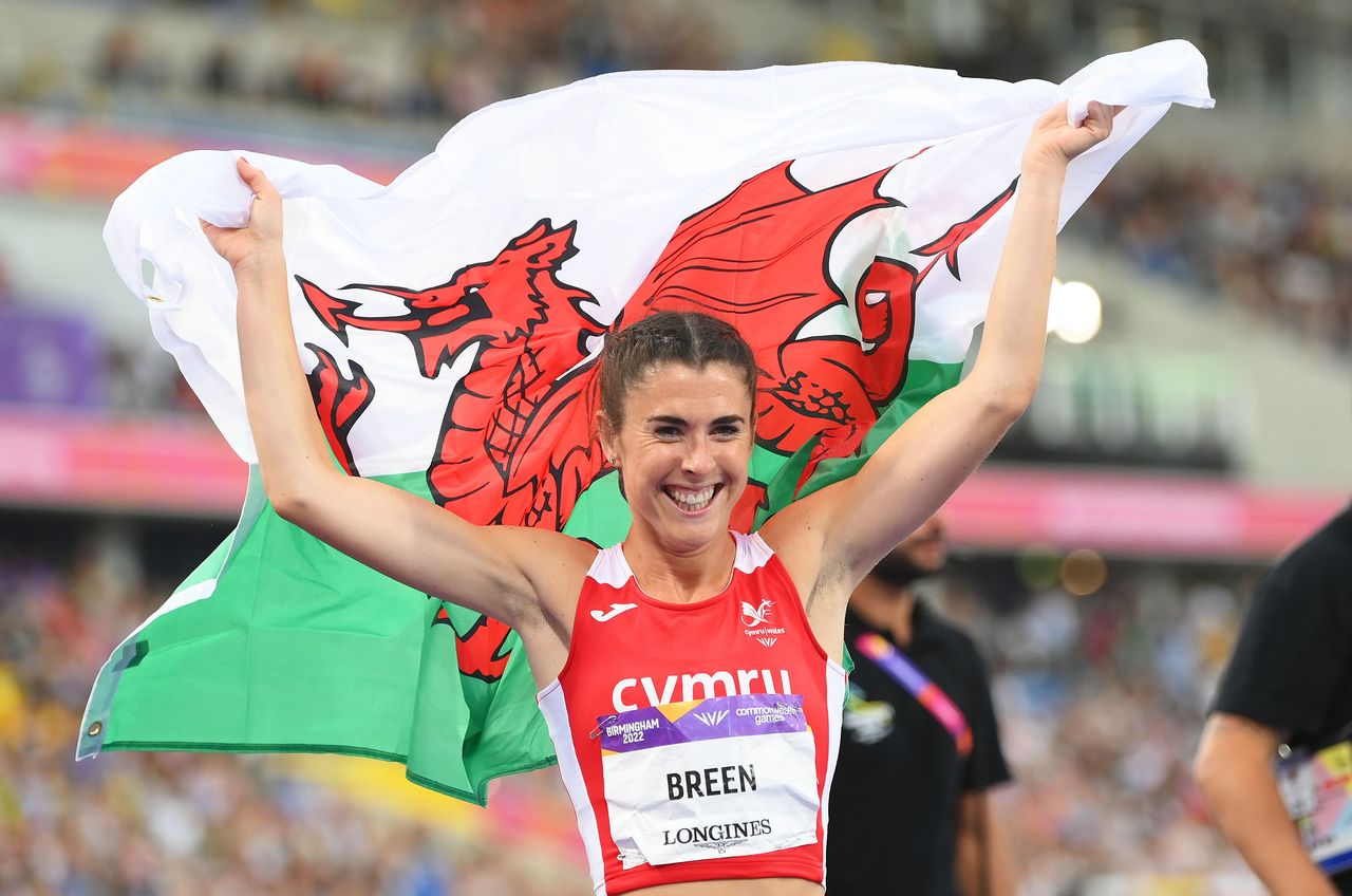 Olivia Breen competing for Wales - Commonwealth Sport
