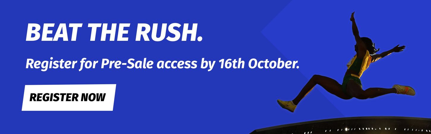 Beat the rush pre-sale access