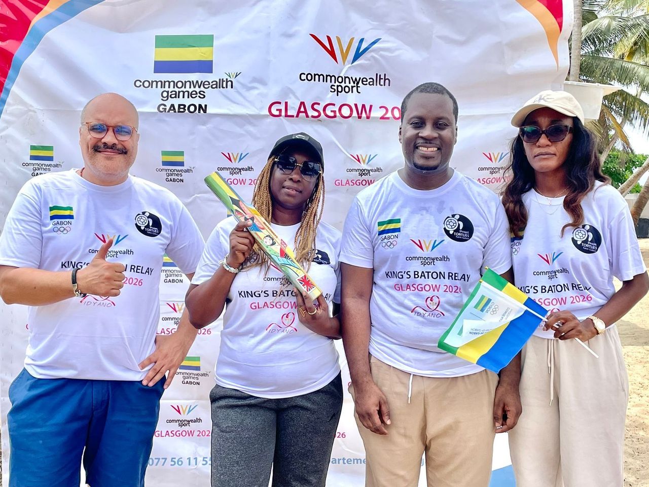 King's Baton Relay Gabon