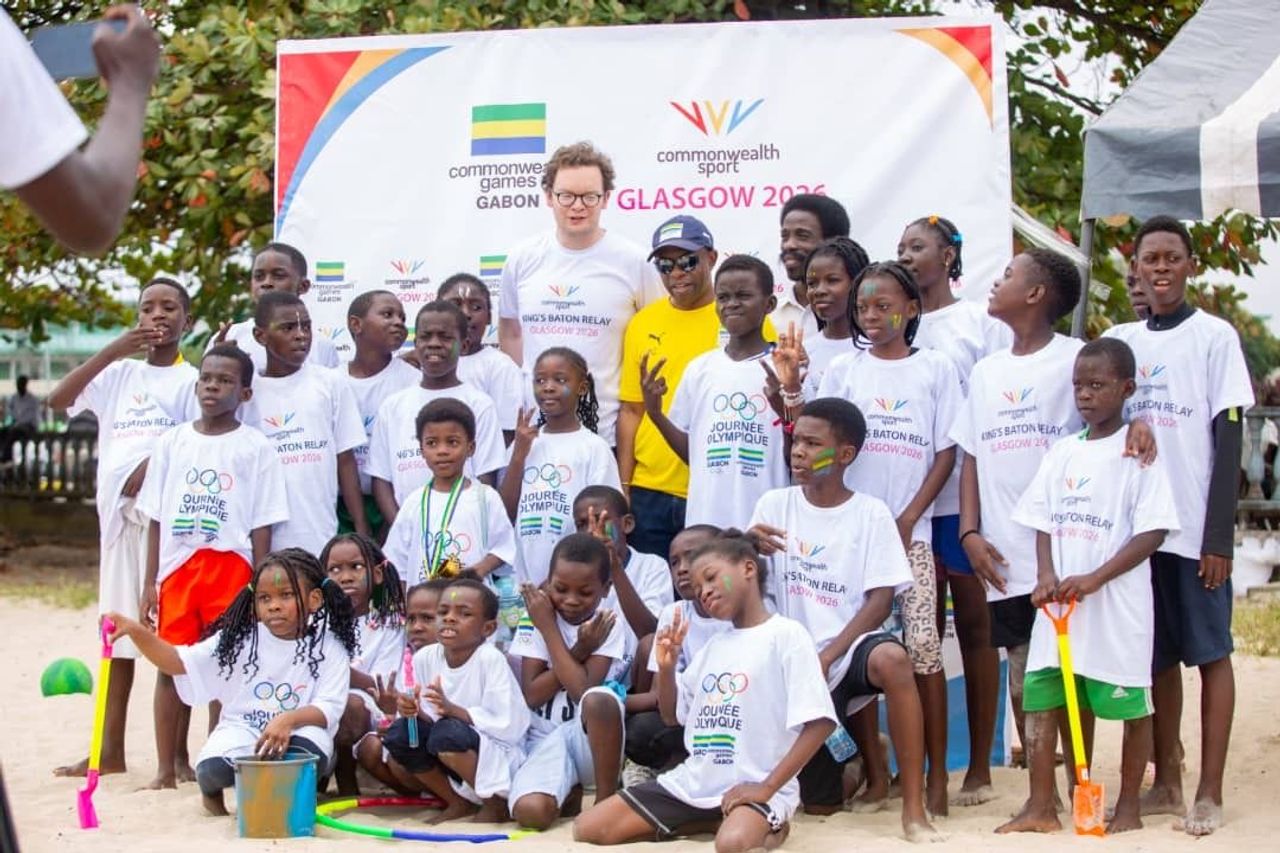 King's Baton Relay Gabon