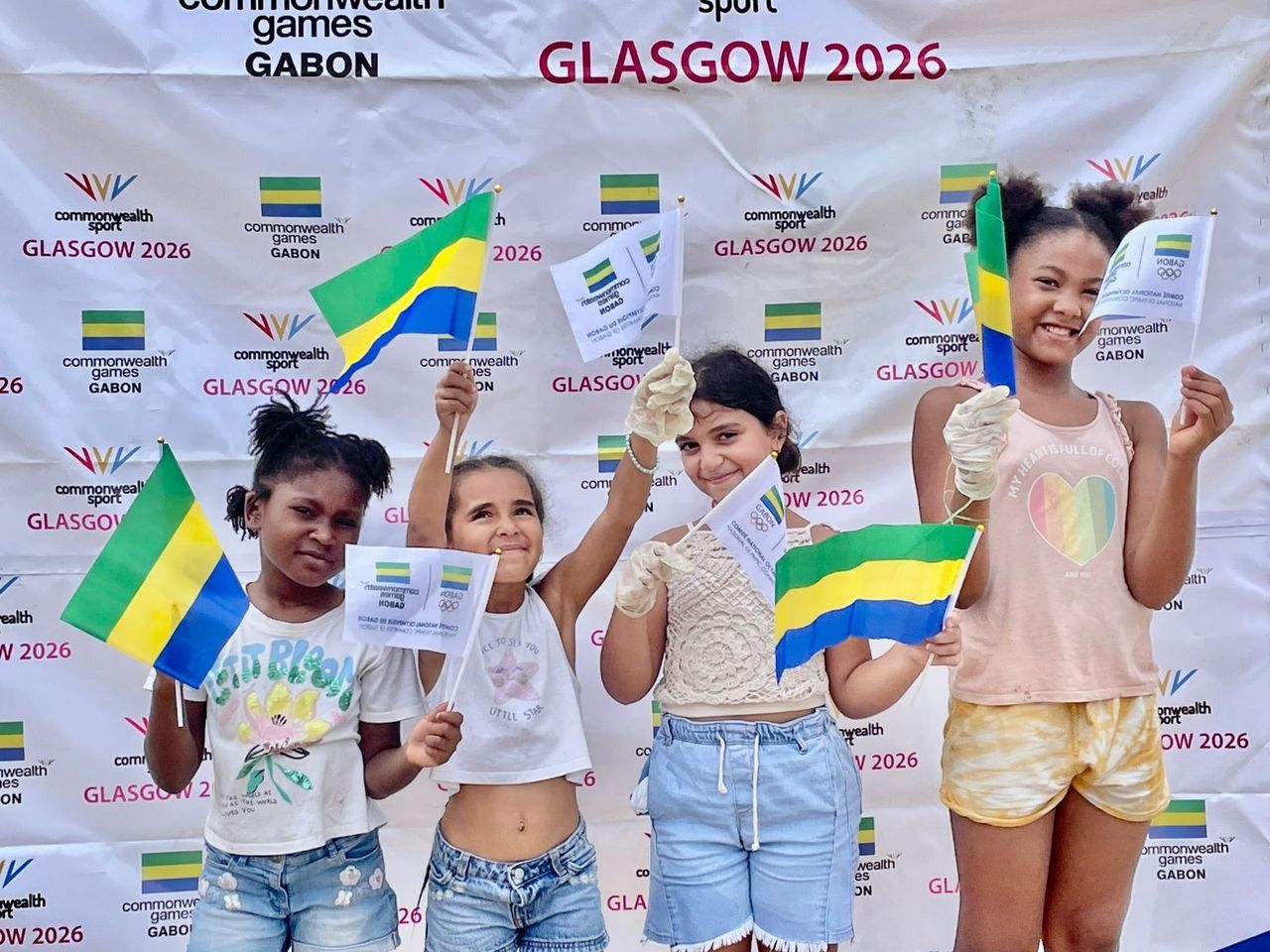 King's Baton Relay Gabon