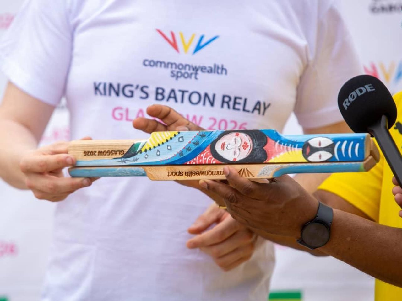 King's Baton Relay Gabon