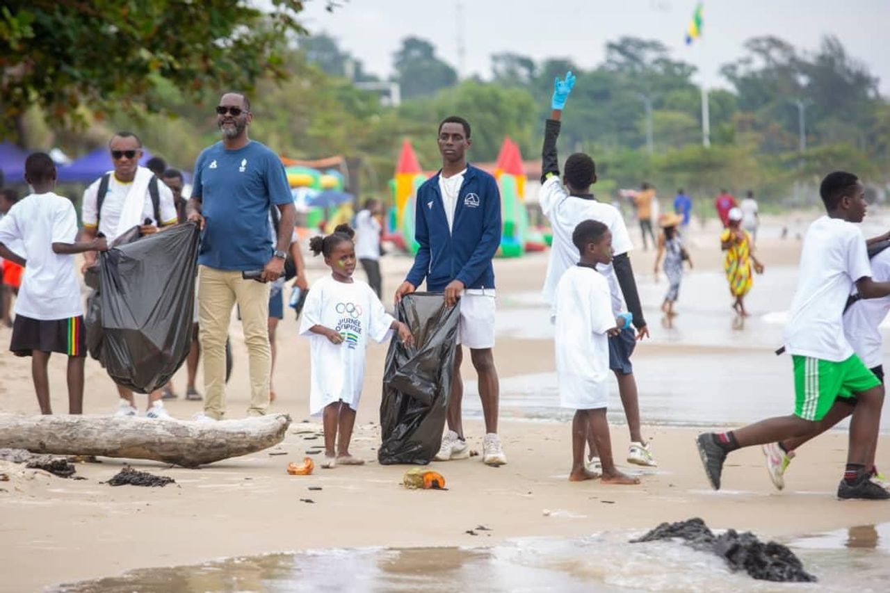 King's Baton Relay Gabon