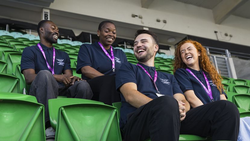 Volunteers at the heart of Glasgow 2026