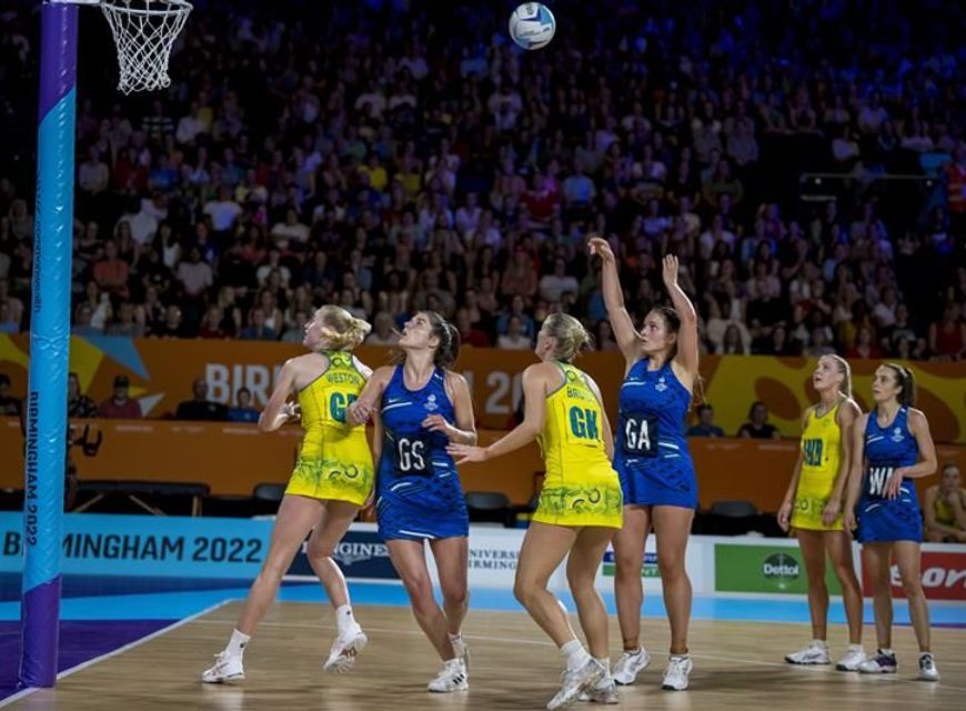 Women's Netball Team SCOvAUS