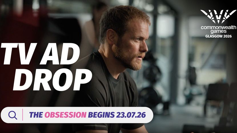 Glasgow 2026 TV ad with Sam