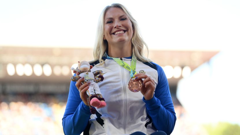 Sammi Kinghorn medal