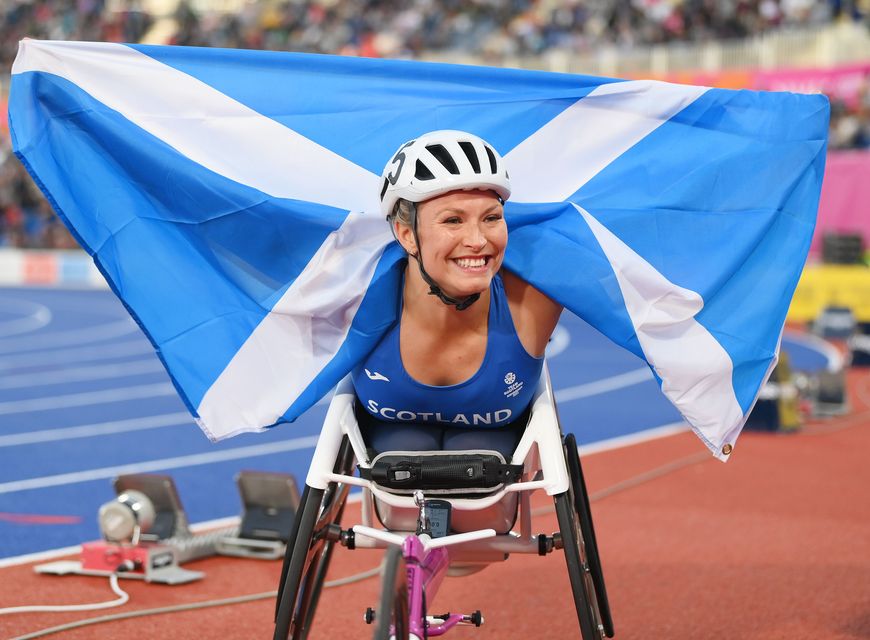 Sammi Kinghorn flag