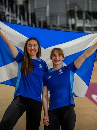 Katie Archibald and Lauren Bell Scotland Cycling 01