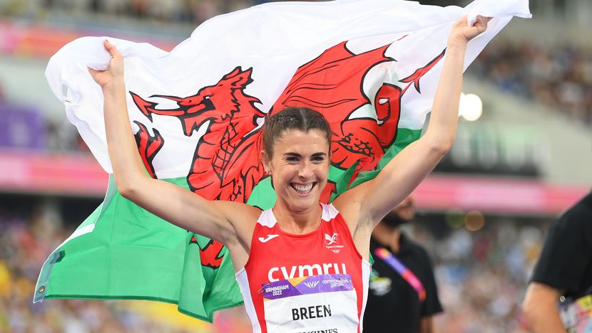 Olivia Breen competing for Wales - Commonwealth Sport