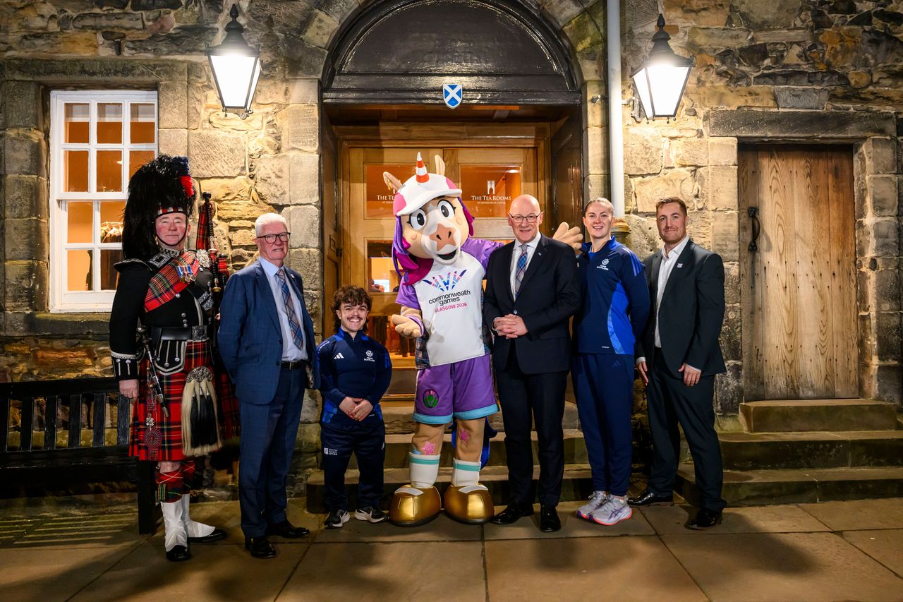 All In Launch Edinburgh Castle, First Minister John Swinney, Finnie, Phil Battie
