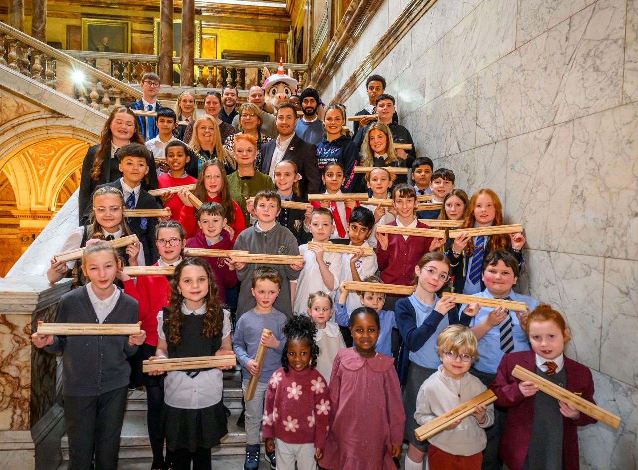 Schools Baton Relay - 34 Learning Communities in Glasgow