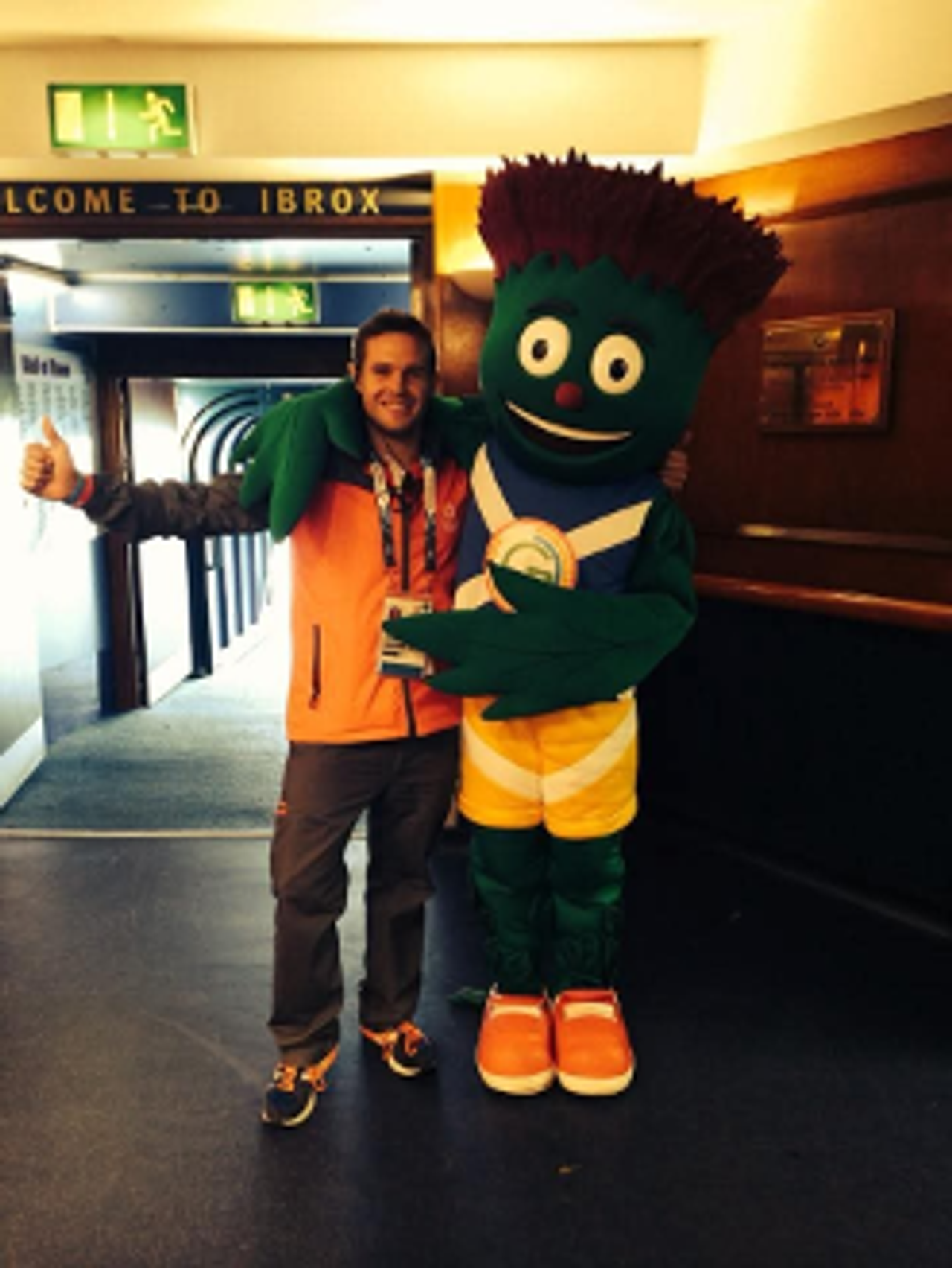 Sam Spittle With Clyde Glasgow 2014