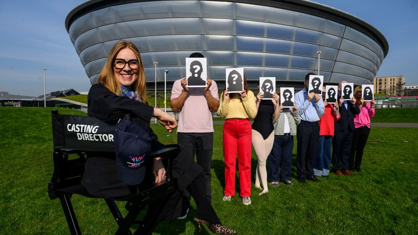 Louisa Mahon, Glasgow Hydro, Opening Ceremony Announcement