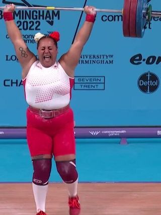 Emily Campbell was a vibe at the last Commonwealth Games! 😎