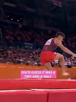 🥇🥇🥇🥇 Jake Jarman lights up the Commonwealth Games in 2022 💡