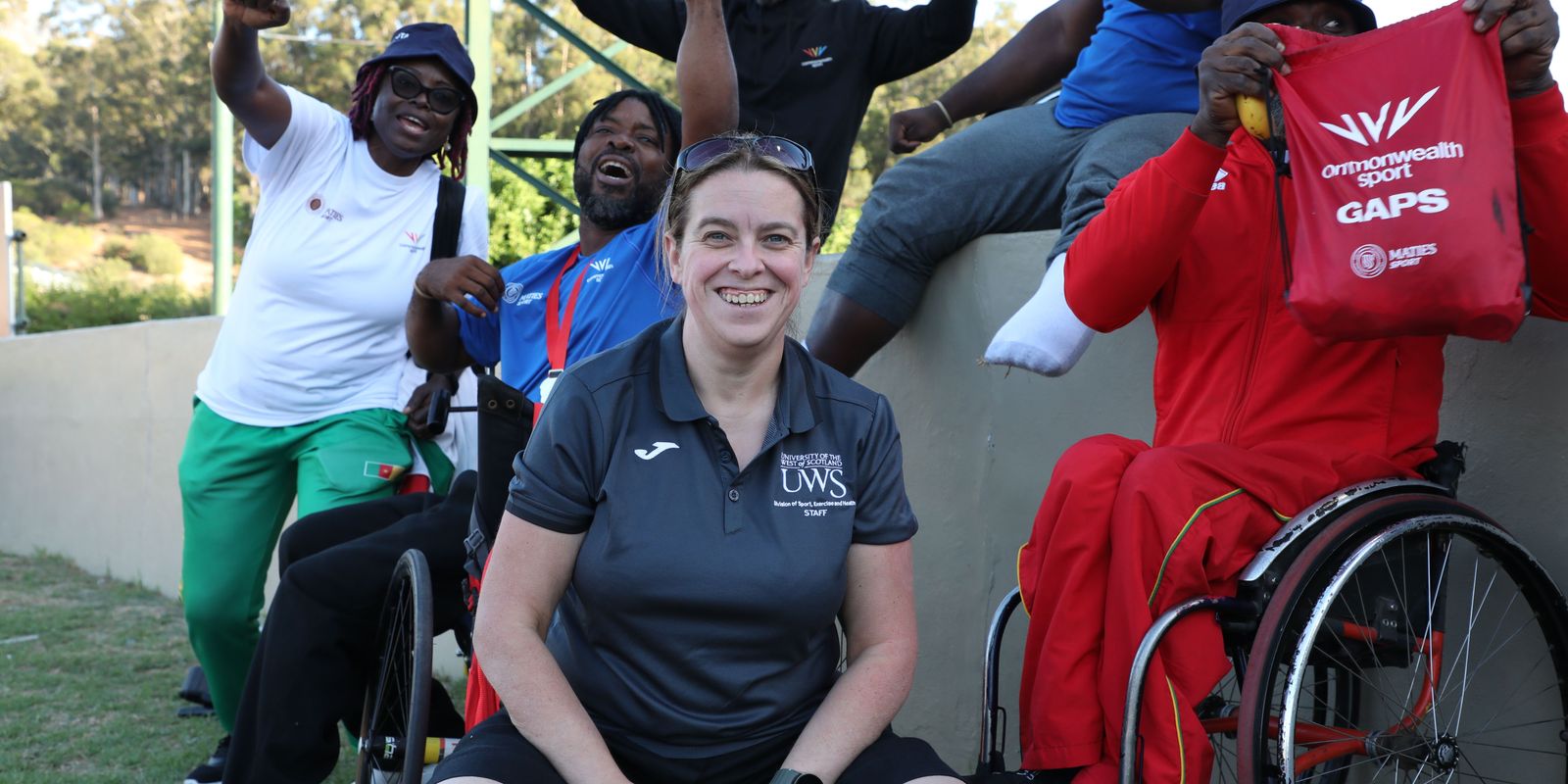 University of West of Scotland representatives at the Stellenbosch GAPs camp in March 2026