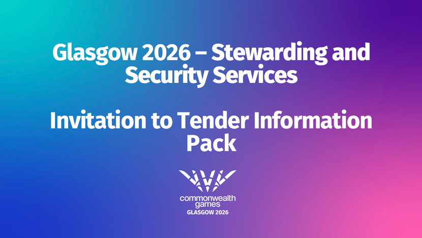 Stewarding and Security Services Glasgow 2026 ITT