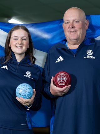Alex Marshall MBE and Beth Riva Team Scotland Selection