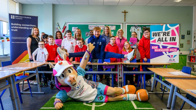 Finnie Glasgow 2026 All In School Visit