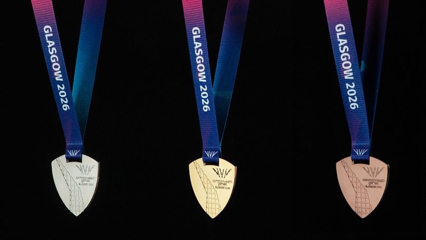 Glasgow 2026 Medals, gold, silver and bronze