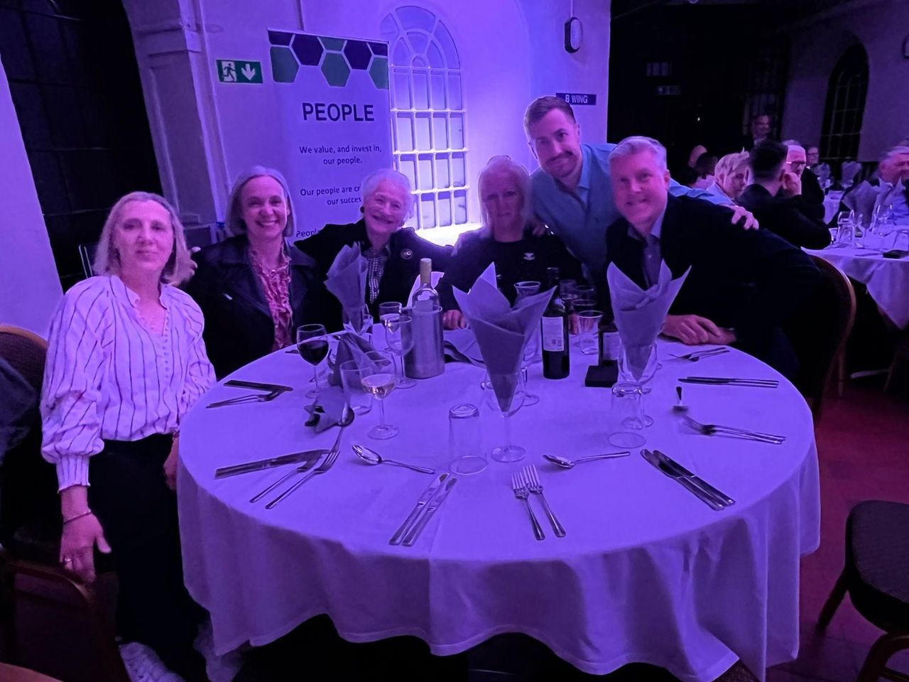 Attendees at the Europe Regional Meeting dinner in Belfast in May 2026