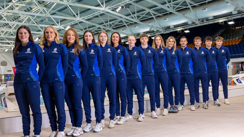 Team Scotland swimming team