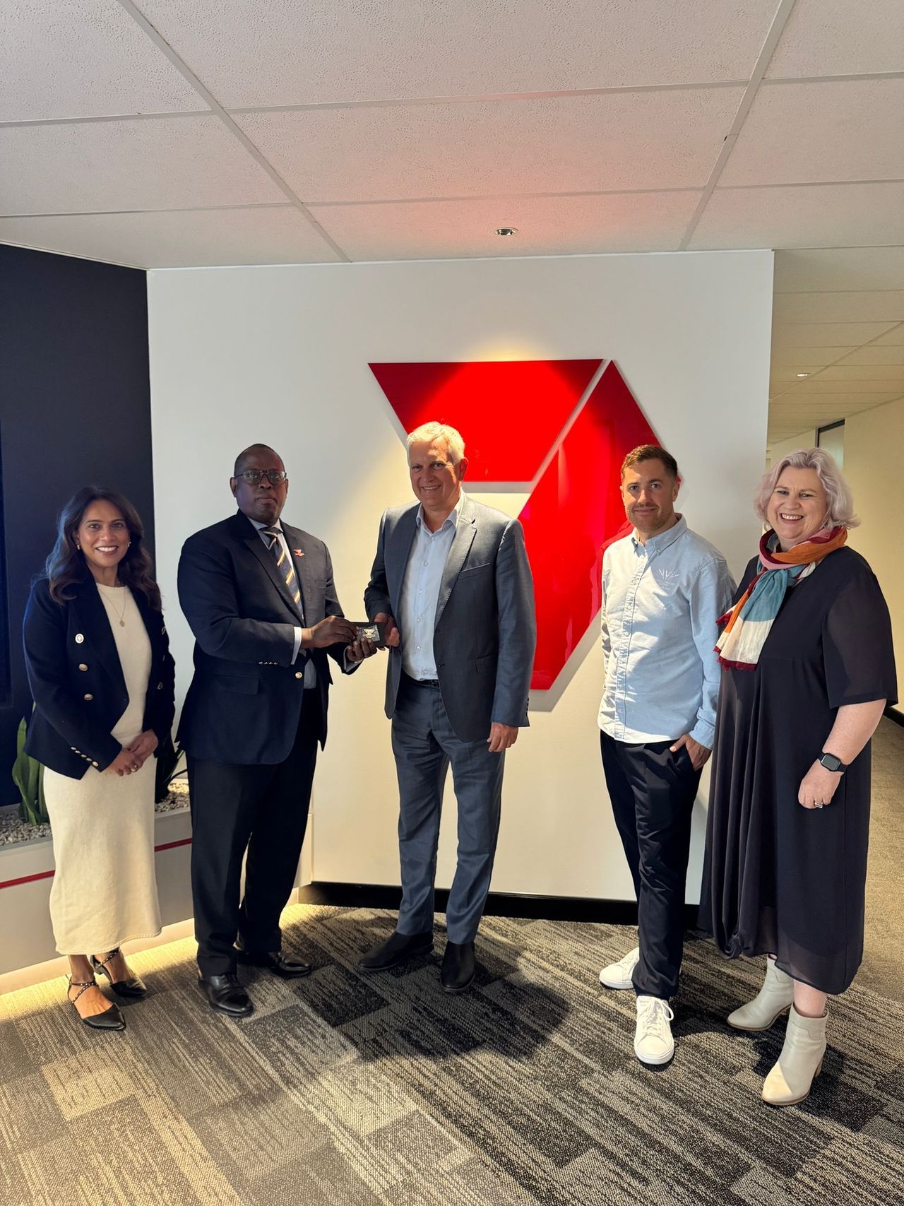 Australia Channel Seven Meeting with Commonwealth Sport President and Commercial Director