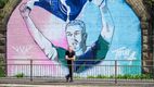 Sir Chris Hoy unveils Glasgow mural to make Glasgow 2026 x Tour de 4 partnership