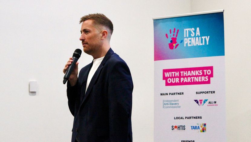 Glasgow 2026 Anti Human Trafficking Phil Batty