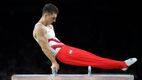 Max Whitlock on the Pummel Horse in Gold Coast 2018
