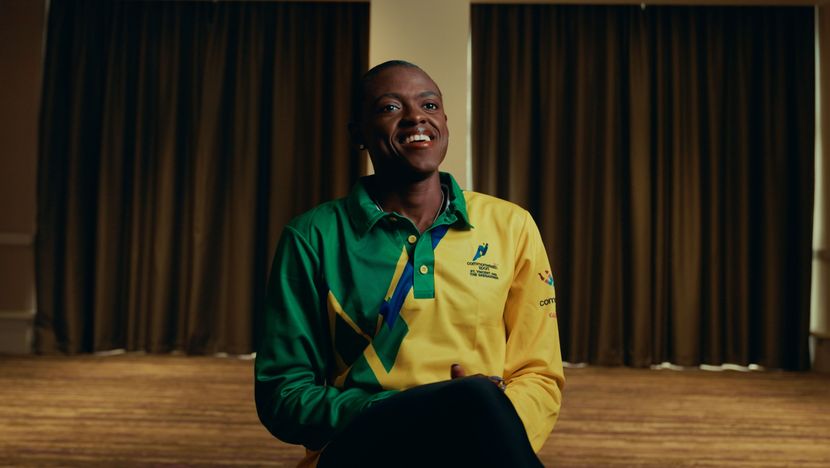 Glasgow 2026 Shafiqua Maloney interview shot
