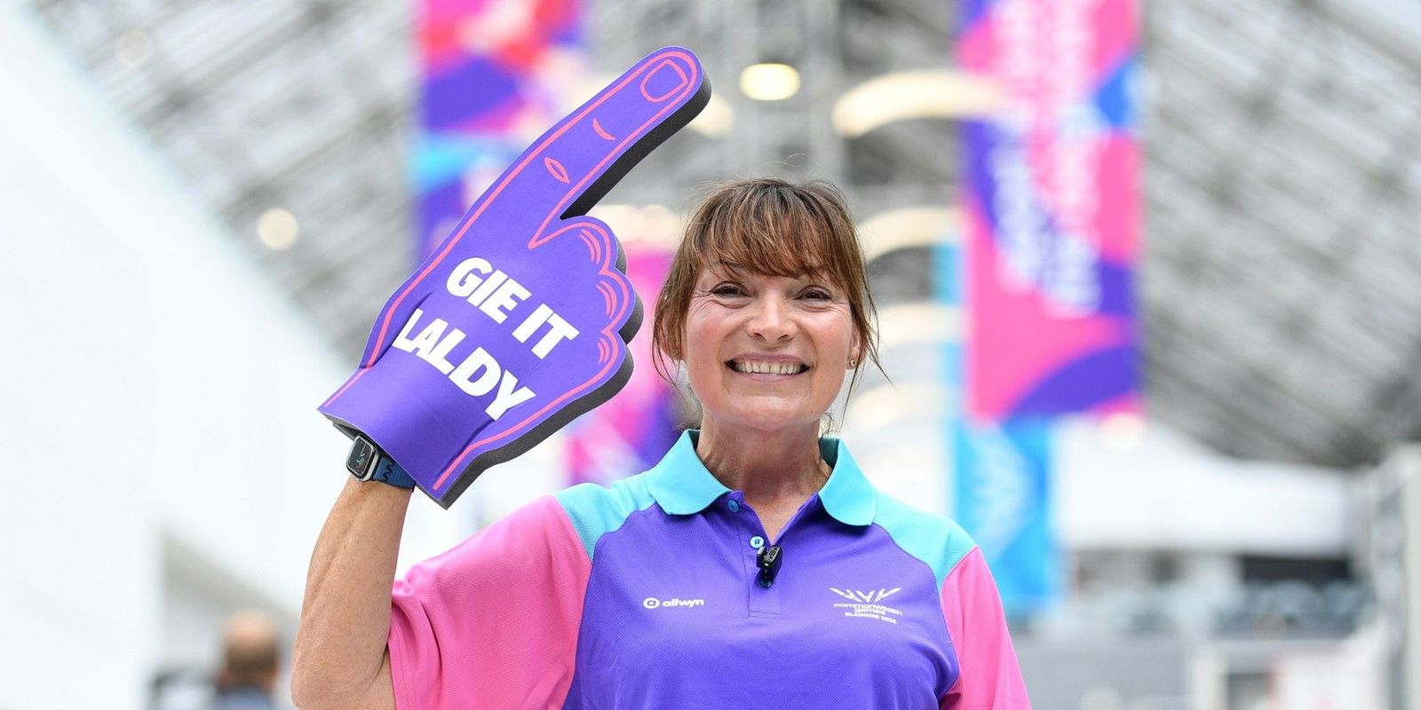 Lorraine Kelly Joins The Glasgow 2026 Legends