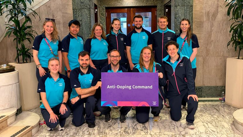 Personnel of the Doping Control Command Centre