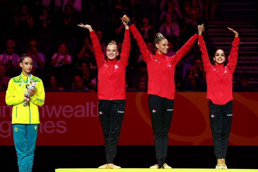 Rhythmic Gymnastics - Commonwealth Games: Day 7 Rhythmic Gymnastics - Commonwealth Games: Day 7