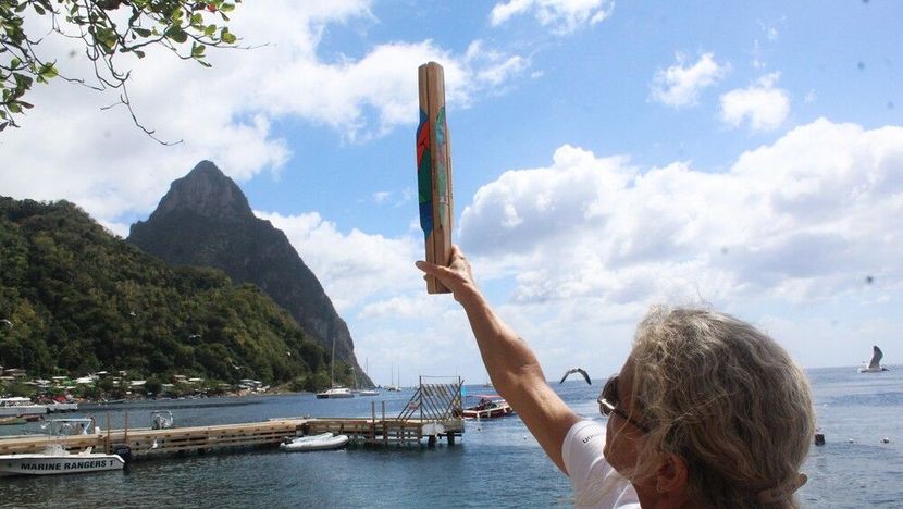 Commonwealth Sport King's Baton Relay in St Lucia