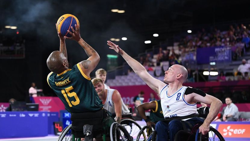 Glasgow 2026 Ross McConnell SCO 3x3 Wheelchair Basketball